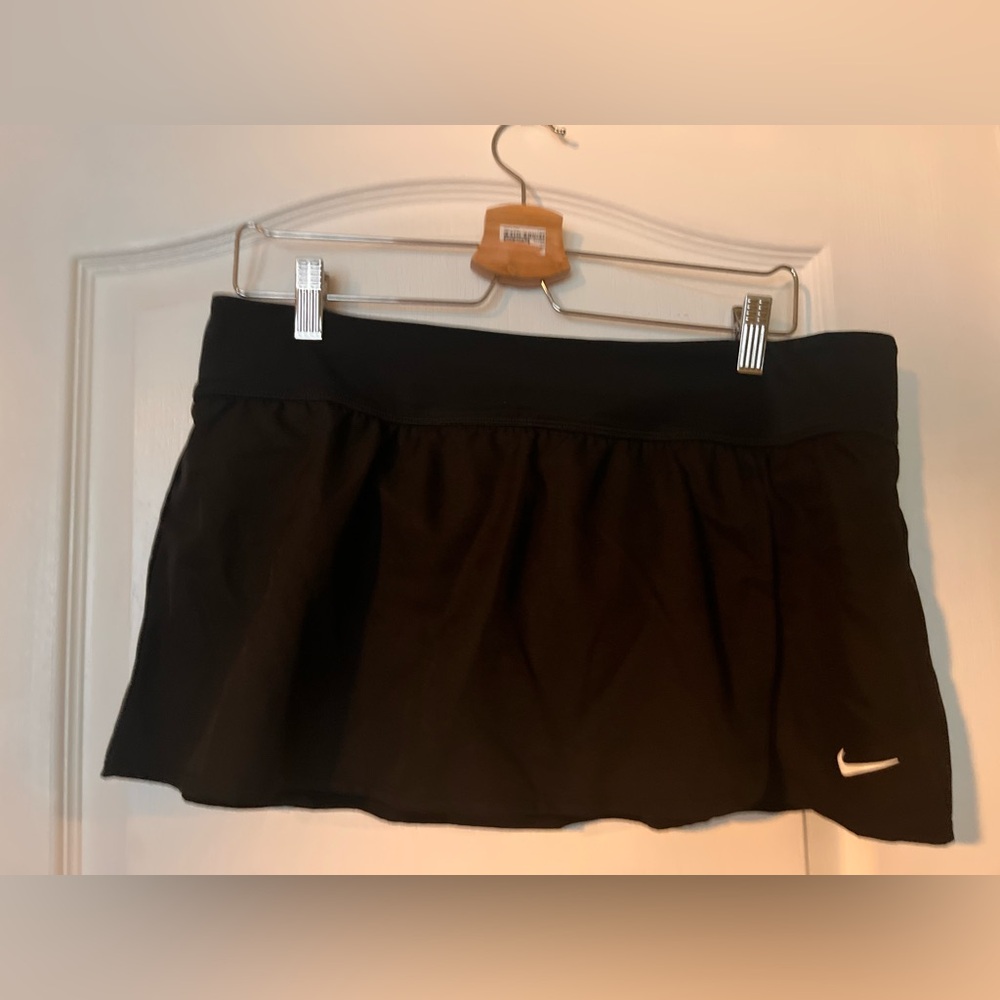 Nike Black Sports Skirt with Logo